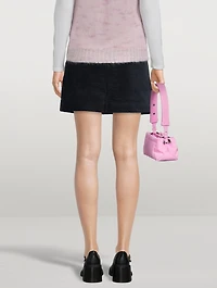 Corduroy Mini Skirt