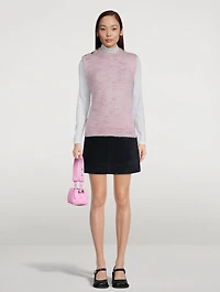 Corduroy Mini Skirt