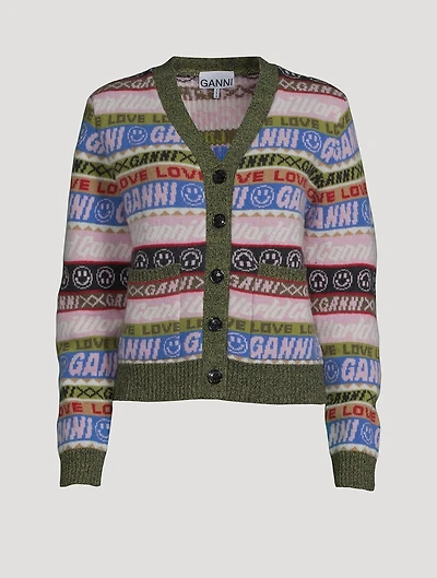 Intarsia Cardigan