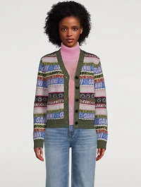 Intarsia Cardigan