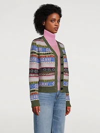 Intarsia Cardigan