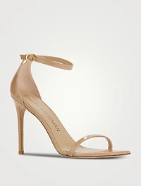 Nudistcurve Patent Leather Sandals