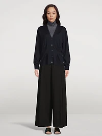 Podium Cotton Wide-Leg Pants