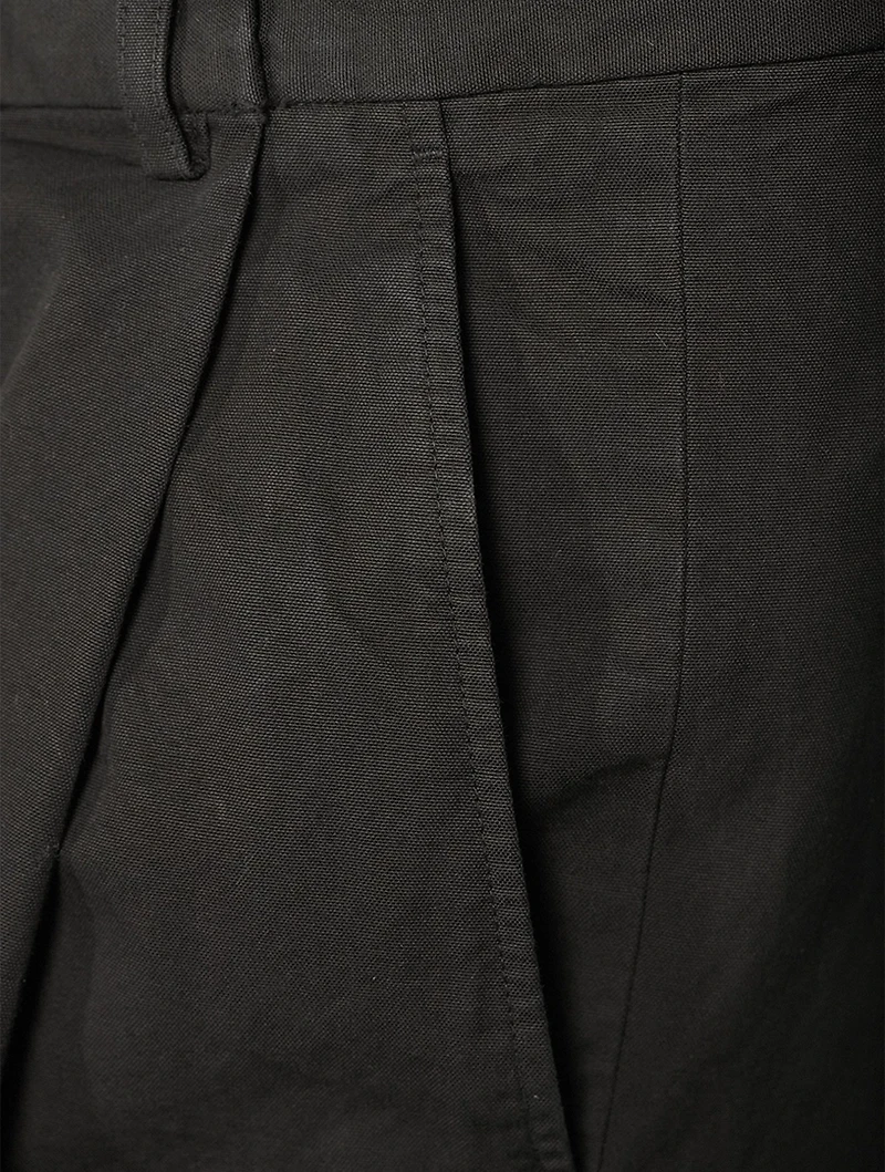 Podium Cotton Wide-Leg Pants