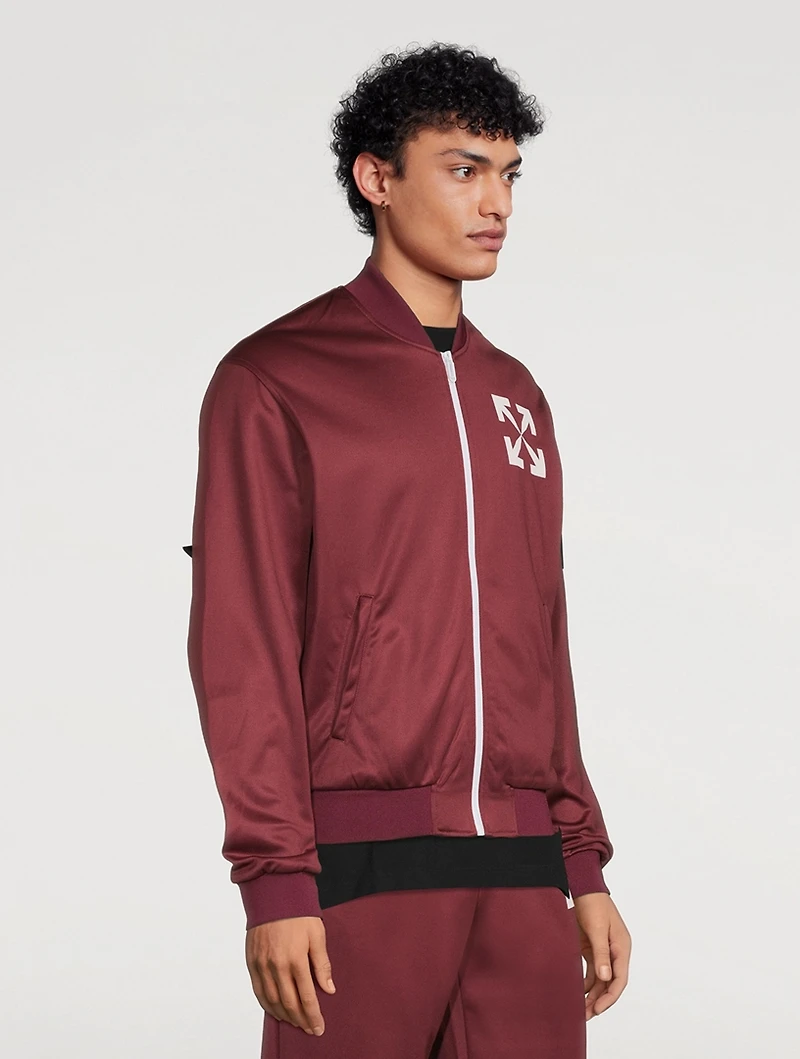 Single Arrow Slim-Fit Track Jacket