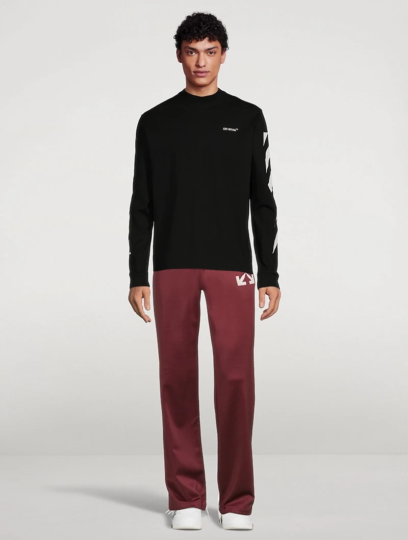 Single Arrow Slim-Fit Track Pants