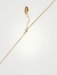 Pavé Arrow Pendant Necklace