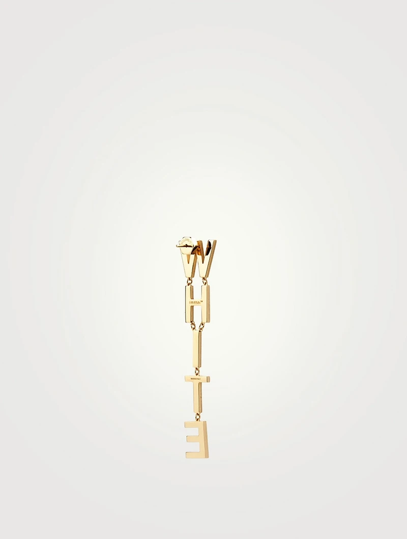 Logo Earrings
