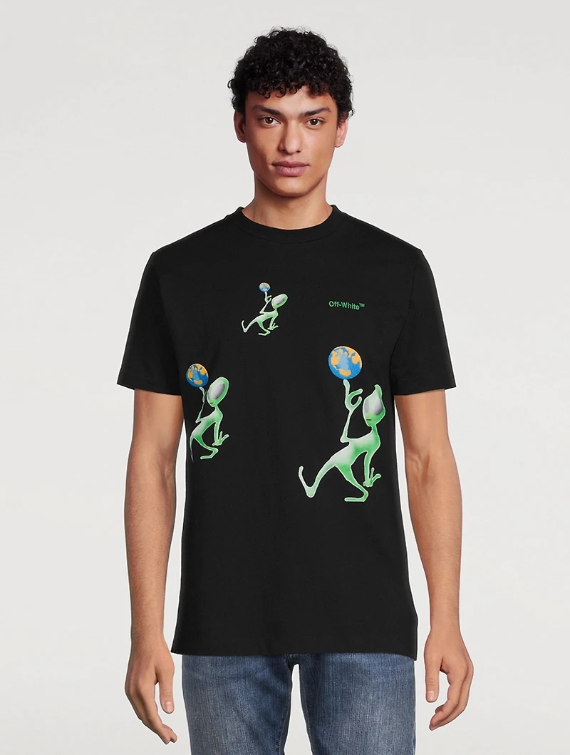 Alien Arrow Slim-Fit T-Shirt