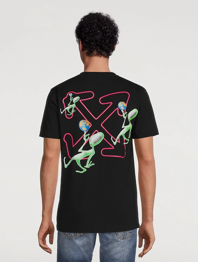 Alien Arrow Slim-Fit T-Shirt