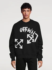Paint Script Skate Crewneck Sweatshirt