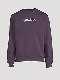 Cotton Crewneck Sweatshirt