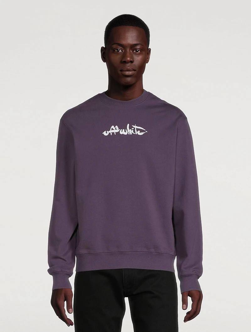 Cotton Crewneck Sweatshirt