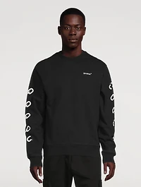 Chain Arrow Slim Sweatshirt