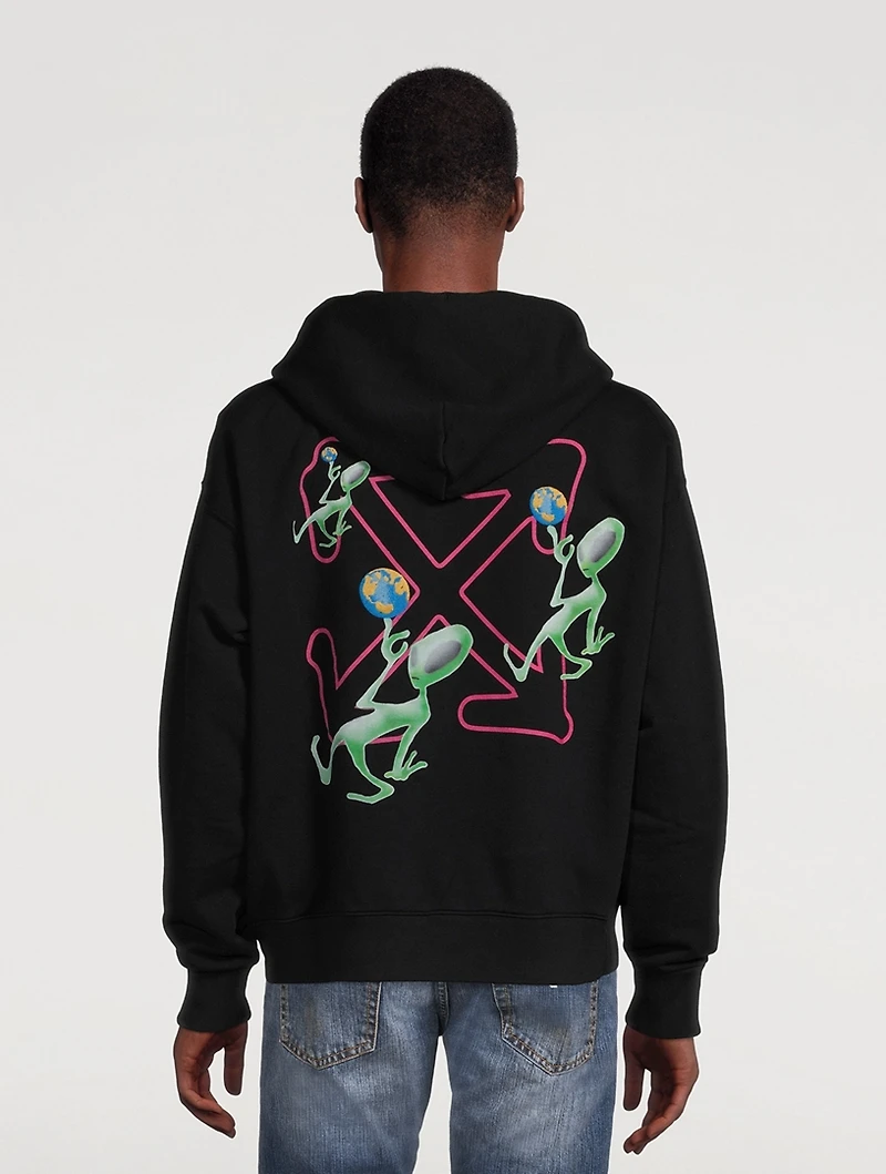 Alien Arrow Skate Hoodie