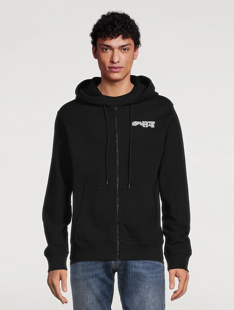 Carlos Arrow Slim Zip Hoodie