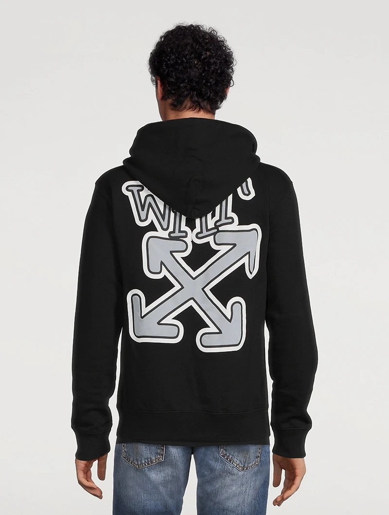 Carlos Arrow Slim Zip Hoodie