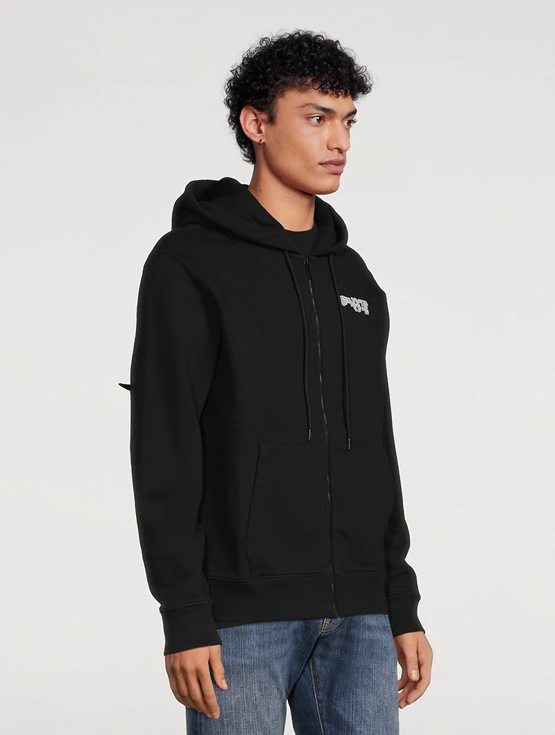 Carlos Arrow Slim Zip Hoodie