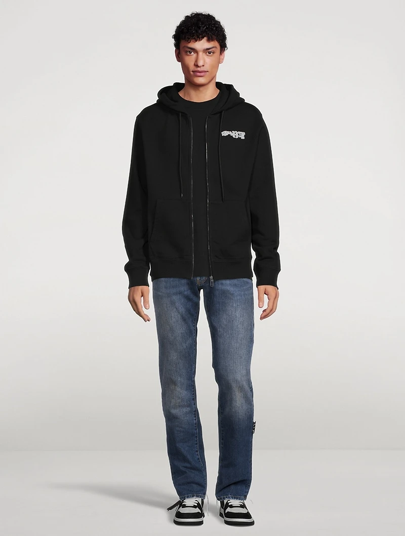 Carlos Arrow Slim Zip Hoodie
