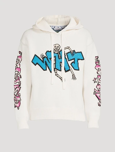 Wool-Blend Chunky Hoodie