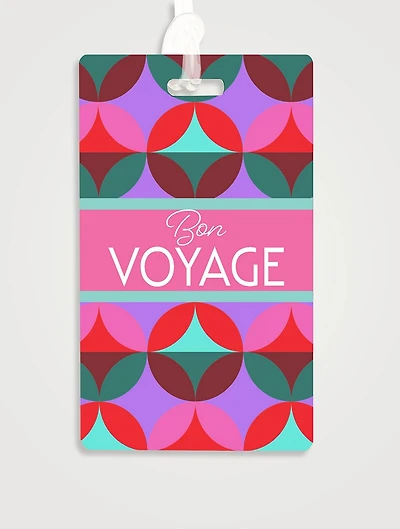 Bon Voyage Luggage Tag