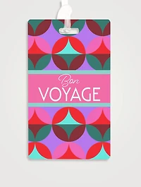 Bon Voyage Luggage Tag