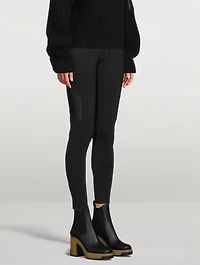 Isla Leather And Neoprene Ankle Boots