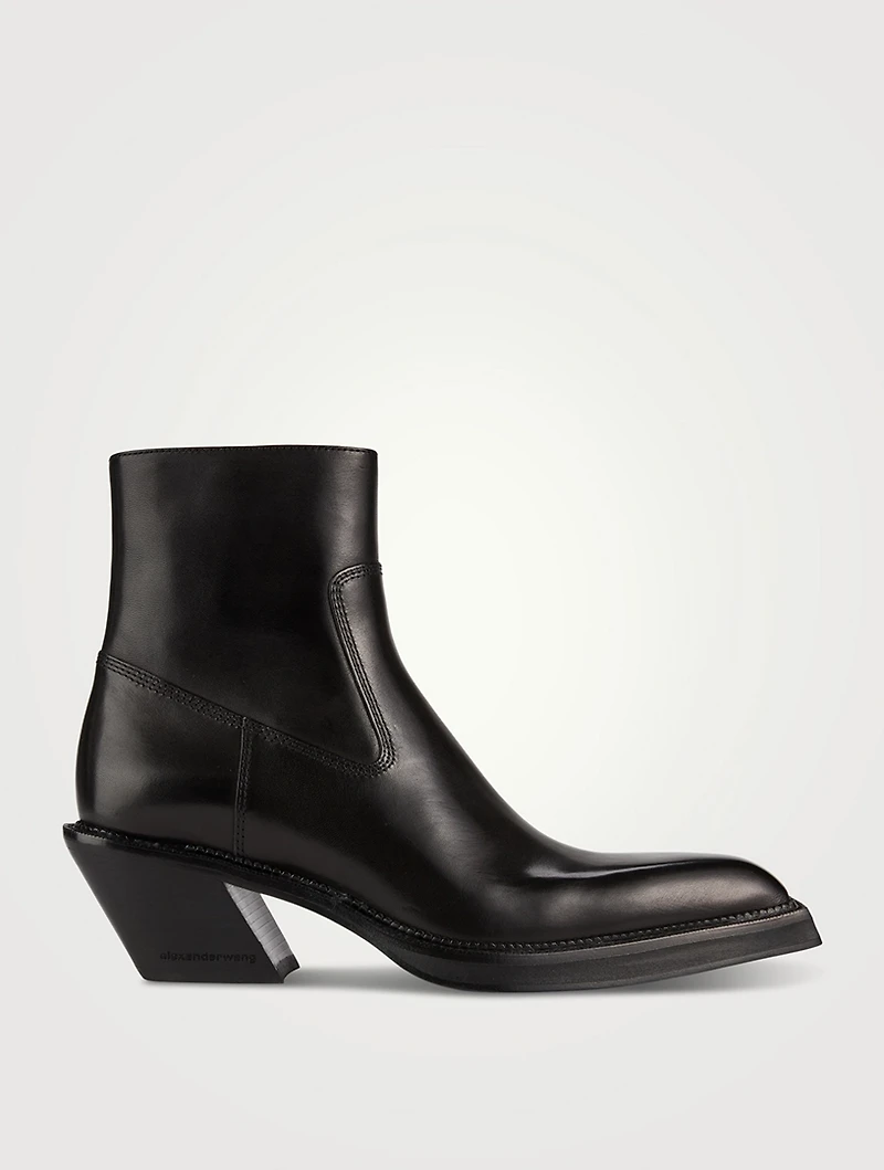 Donovan Leather Ankle Boots