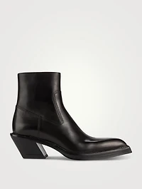 Donovan Leather Ankle Boots