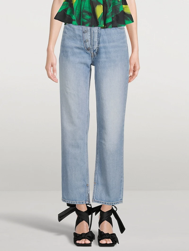 Figni Straight-Leg Jeans