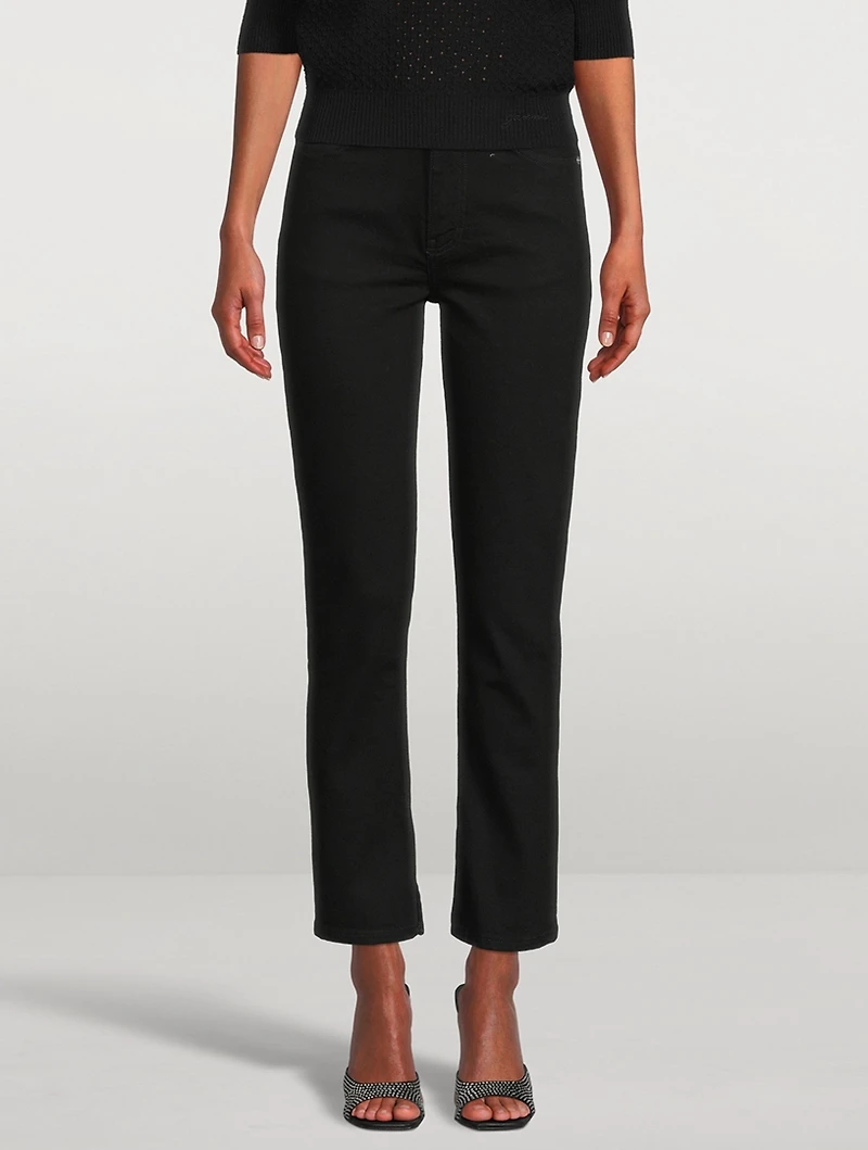 Beksi Stretch Straight-Leg Jeans