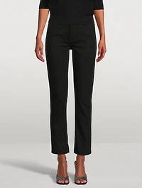 Beksi Stretch Straight-Leg Jeans