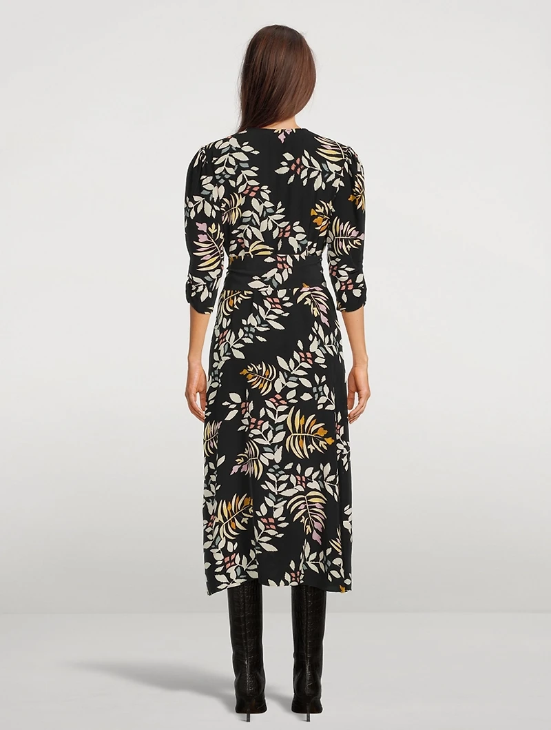 Crissy Midi Dress Floral Print