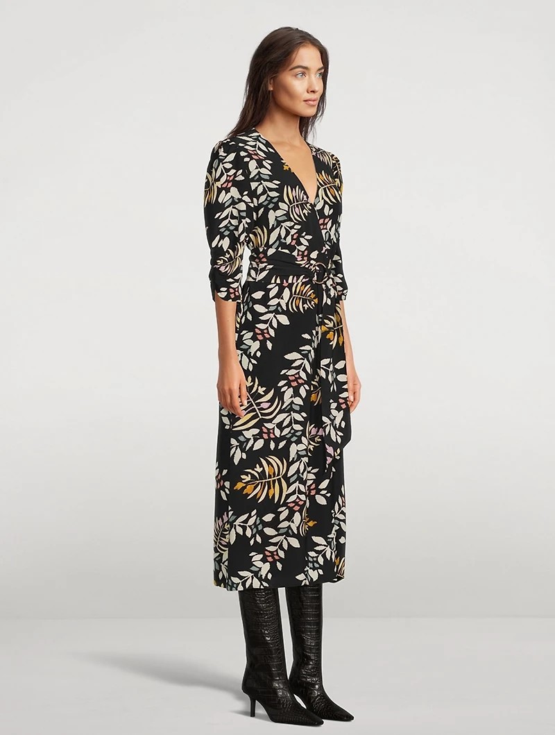 Crissy Midi Dress Floral Print