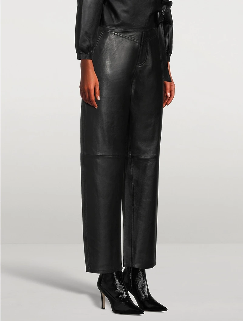 Hael Leather Trousers