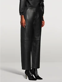 Hael Leather Trousers