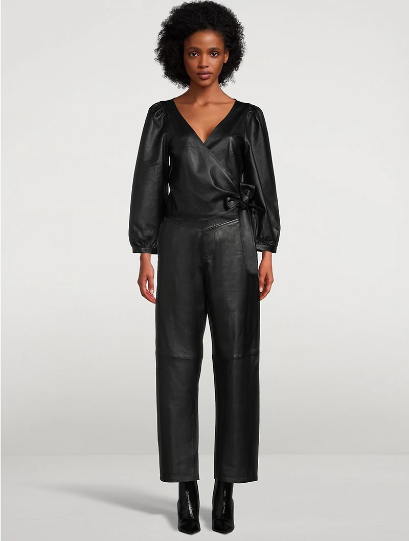 Hael Leather Trousers