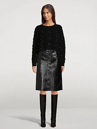 Otello Crystal-Embellished Wool Sweater
