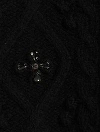 Otello Crystal-Embellished Wool Sweater