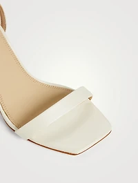 Carla Leather Slingback Sandals