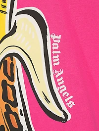 Leopard Banana Cotton T-Shirt