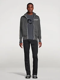 Cotton Sweatshirt With Patchwork Bear