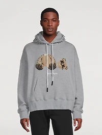 Punk Bear Lurex Fleece Hoodie