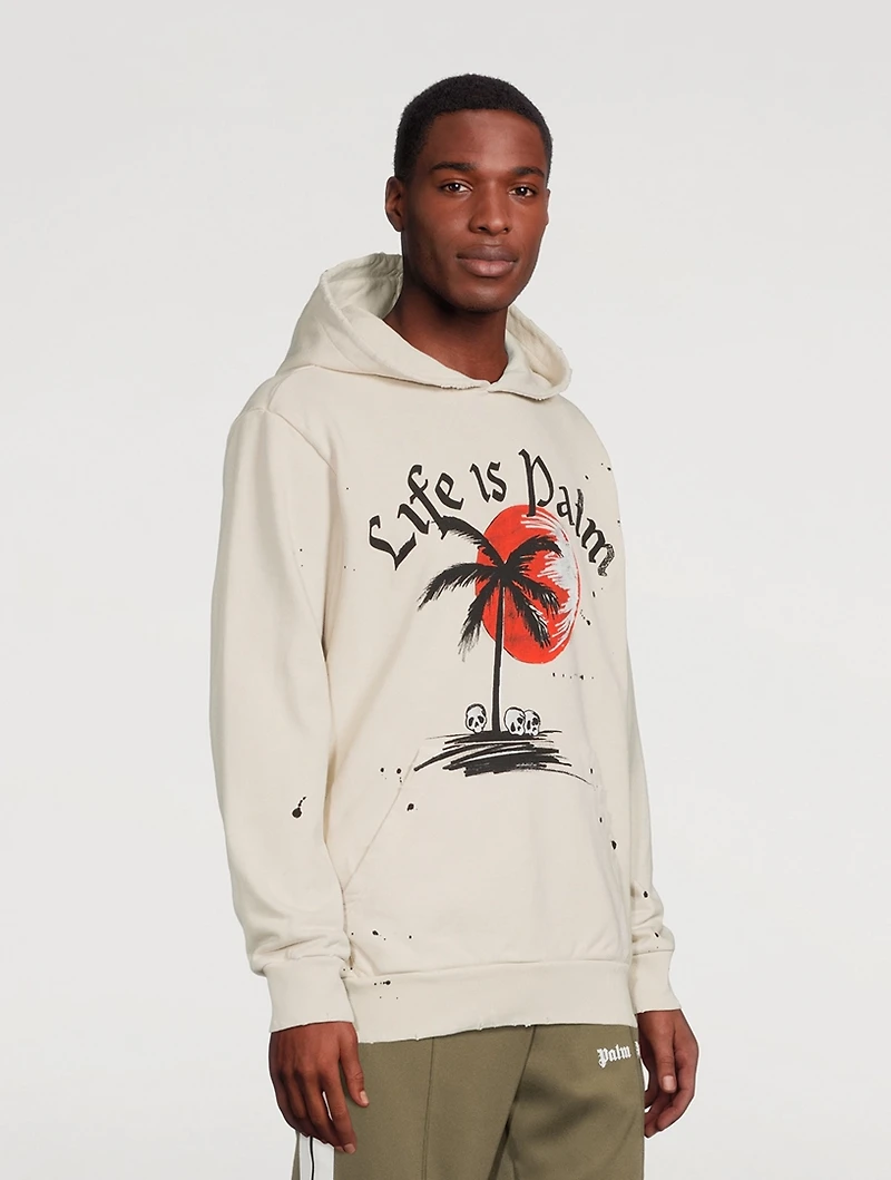 Go Sunset Cotton Hoodie
