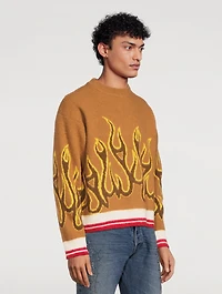 Burning Wool Sweater