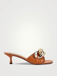 Falabella Kitten-Heel Mules