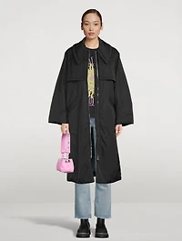 Shiny Puffer Oversized Coat