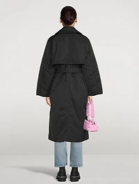 Shiny Puffer Oversized Coat