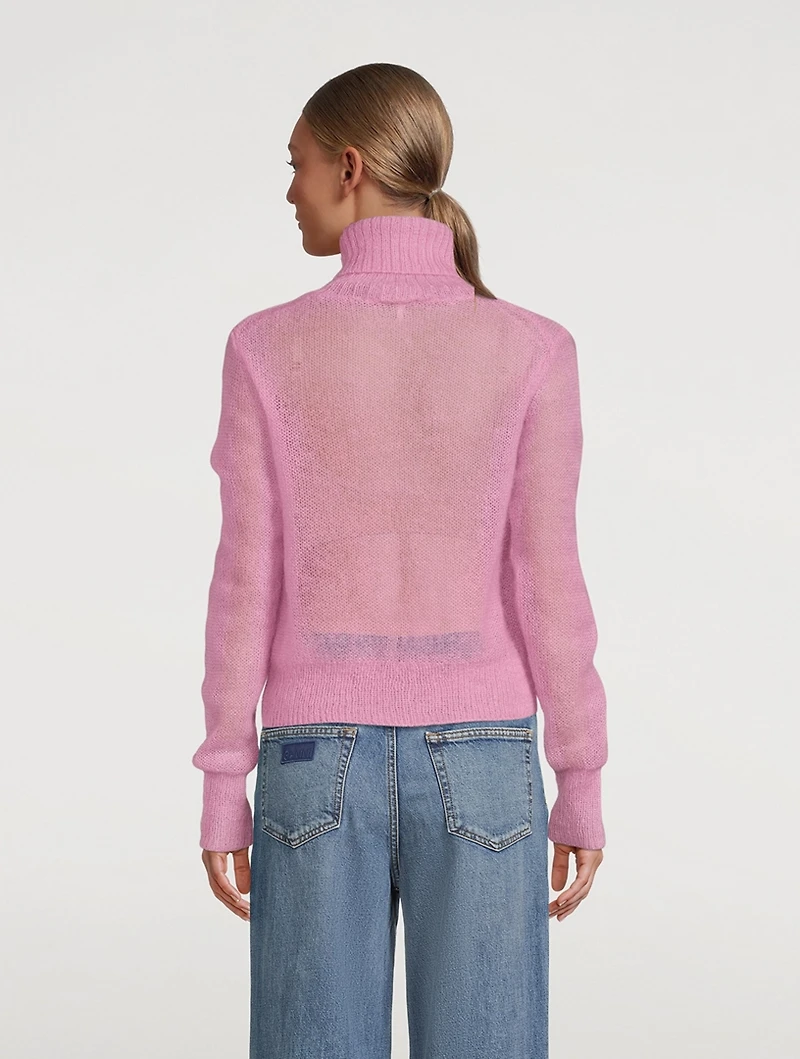 Mohair Turtleneck Sweater