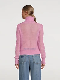Mohair Turtleneck Sweater